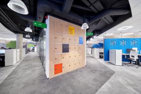 稳重厚重办公室室内外装修效果图大全