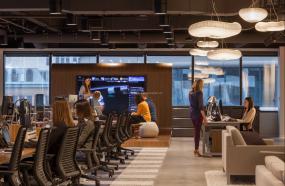 稳重厚重办公室室内装修图片大全