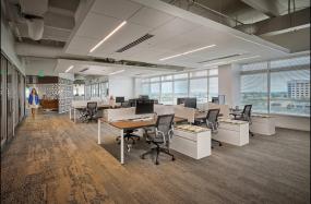 最新专业稳重厚重办公室室内装修设计方案