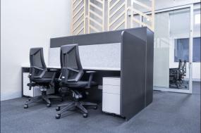 稳重厚重办公室室内设计图片赏析