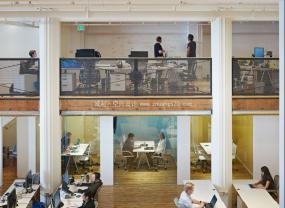 员工办公区最新室内装饰设计效果图片大全