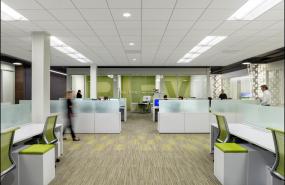 最新开放式办公室室内装饰设计图片