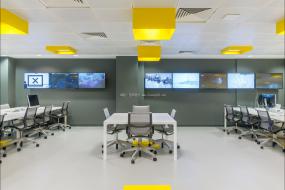 开放式办公室设计装修效果图片