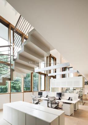 员工办公区设计装饰效果图片