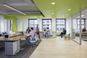 简单办公室装饰设计效果图大全