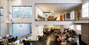 简单办公室设计装饰效果图