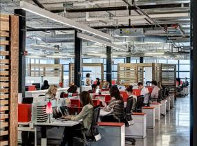 最新简单办公室装饰设计图