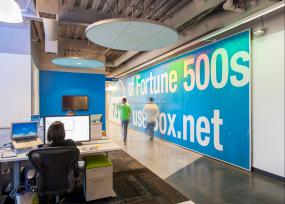 最新简单办公室室内装饰图片