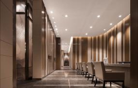 简约办公室前台装修图片大全