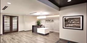 简约办公室前台装修设计图片大全