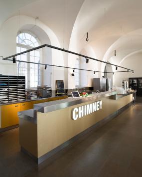 高档游戏公司前台装修效果图