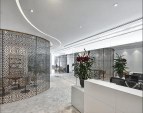 最新IT公司前台设计装修图片