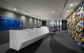 工业公司前台图片装修