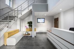 金融公司前台设计与装修效果图