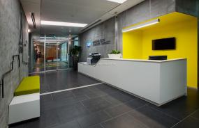 高档玩具公司前台装修效果图