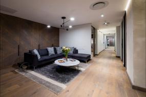 化工企业公司前台装修高清效果图