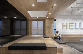 最新玩具公司前台设计装修图片