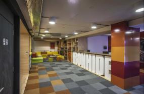 化工企业公司前台装修高清图片