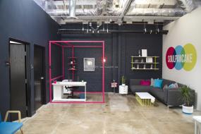 律师事务所公司前台装修高清图片大全