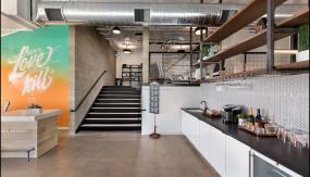 传媒文化公司前台精装修设计图片