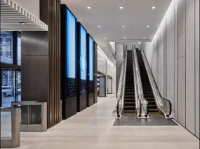 传媒文化公司前台图片装修效果图