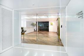 电影公司前台装饰设计图