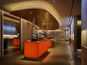 律师事务所公司前台设计装修效果图片