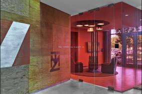 传媒文化公司前台设计效果图片