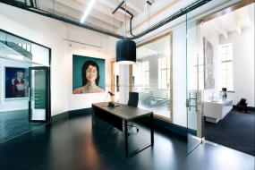 电影公司前台装饰设计效果图片