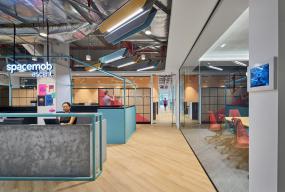 律师事务所公司前台室装修效果图