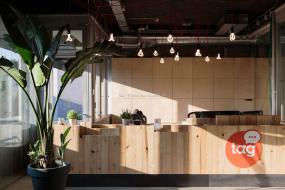 传媒文化公司前台图片装修