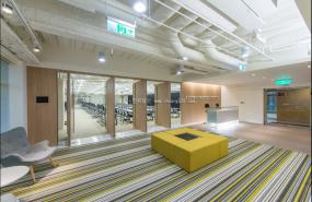 电影公司前台室装修效果图