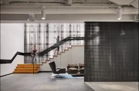 律师事务所公司前台装潢效果图