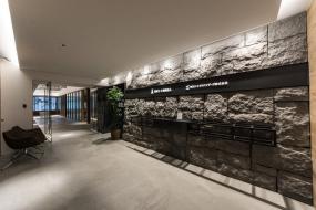 律师事务所公司前台装修装潢效果图