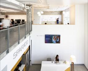 电影公司前台装修实景图图片