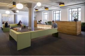 电影公司前台装潢设计图片