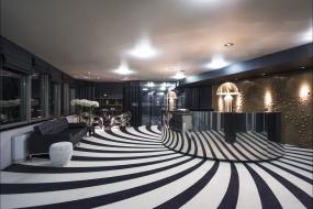 服装公司前台装修装潢效果图