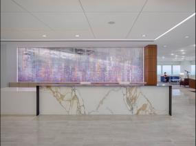 律师事务所公司前台设计装饰效果图