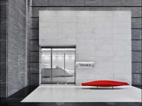 服装公司前台装修效果图片