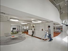 律师事务所公司前台装修设计图片