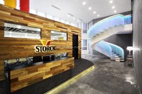 律师事务所公司前台设计装修效果图