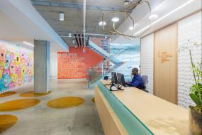 电影公司前台装饰装修效果图