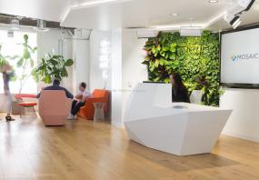 律师事务所公司前台装修实景图图片大全