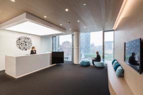 最新体育运动公司前台装饰效果图