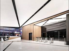 最新体育运动公司前台设计图片