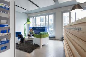 体育运动公司前台设计与装修效果图大全