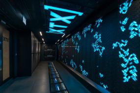 传媒文化公司玻璃隔断设计装饰效果图