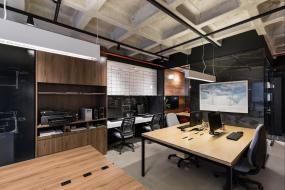 电子科技公司吊顶装修实景图图片大全