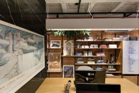 电子科技公司吊顶装修实物图片