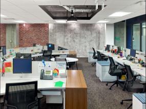 贸易公司吊顶设计装潢图片